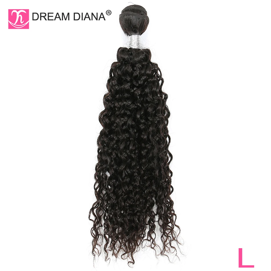 DreamDiana бразильские кудрявые вьющиеся волосы 1/3 шт 8 &quot 30&quot Remy сотканые