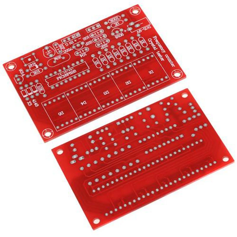 DIY Наборы RF 1 Гц 50 МГц кварцевый генератор счетчик частоты метр цифровой