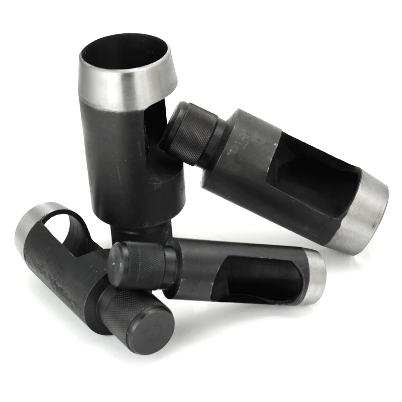 

1PCS Holes Puncher 26/27/28/29/30/32/34/35/36/38/40/42mm Metal Punching Tools Leather Canvas Nylon Hand Knock Die
