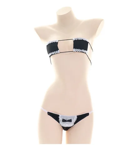 Большие квадратные бикини Сексуальная Домашняя одежда Пижамный костюм наряд