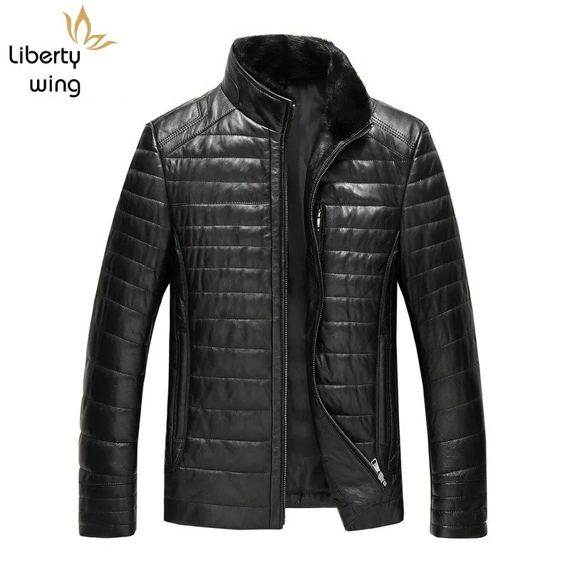 

Высокое качество, на каждый день, мужские ботинки из натуральной кожи; Теплые куртки; Модное Норковое куртки на молнии с воротником-стойкой ...