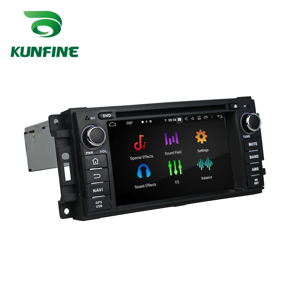 Android 9,0, четыре ядра, 4 Гб ОЗУ, 64 Гб ПЗУ, автомобильный DVD, gps, мультимедийный плеер, стерео, для Jeep Sebring, 300C, Grand Cherokee, компас