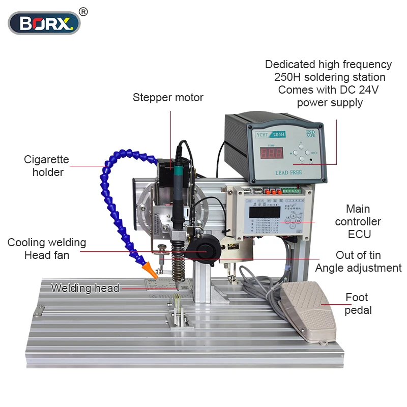 Полуавтоматический сварочный аппарат BORX &quotсделай сам&quot 2 режима авиационная