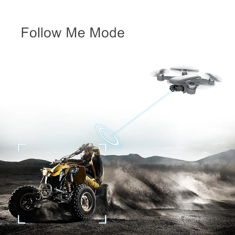 Дрона с дистанционным управлением 4K gps Дрон C-FLY мечта HD Камера, беспилотные летательные аппараты с 1 км с видом от первого лица 2 Ось Gimbal 15 минут полета RTF квадрокоптером дроном комплект аксессуаров