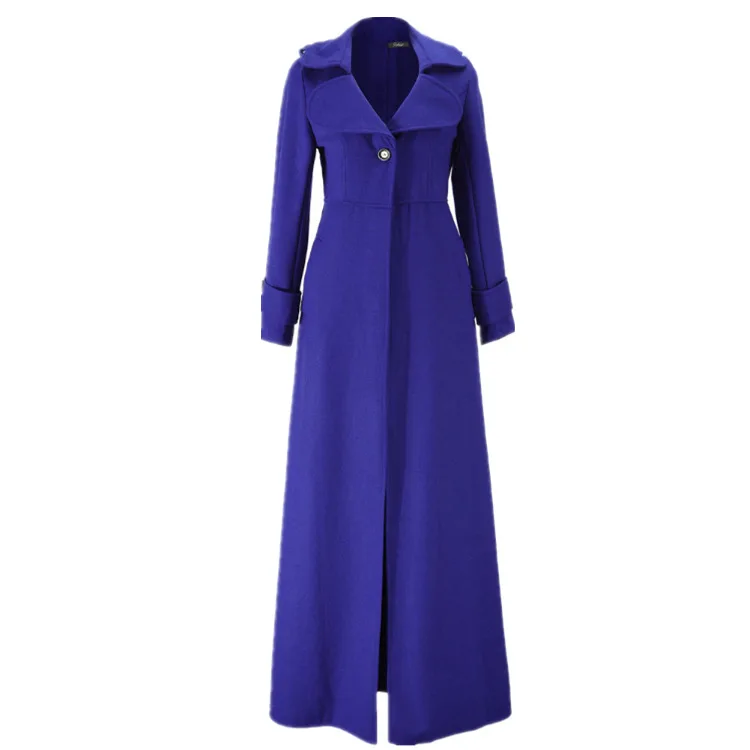 

Women Long Wool Ponchos Cashmere Poncho with Fur Autumn Winter X-Long Cardigan Cape Formal Gala England Style women's Trench