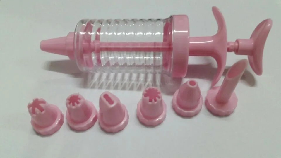 3D Желе Цветок Дизайн ногтей инструменты торт желатин пудинг насадка на шприц