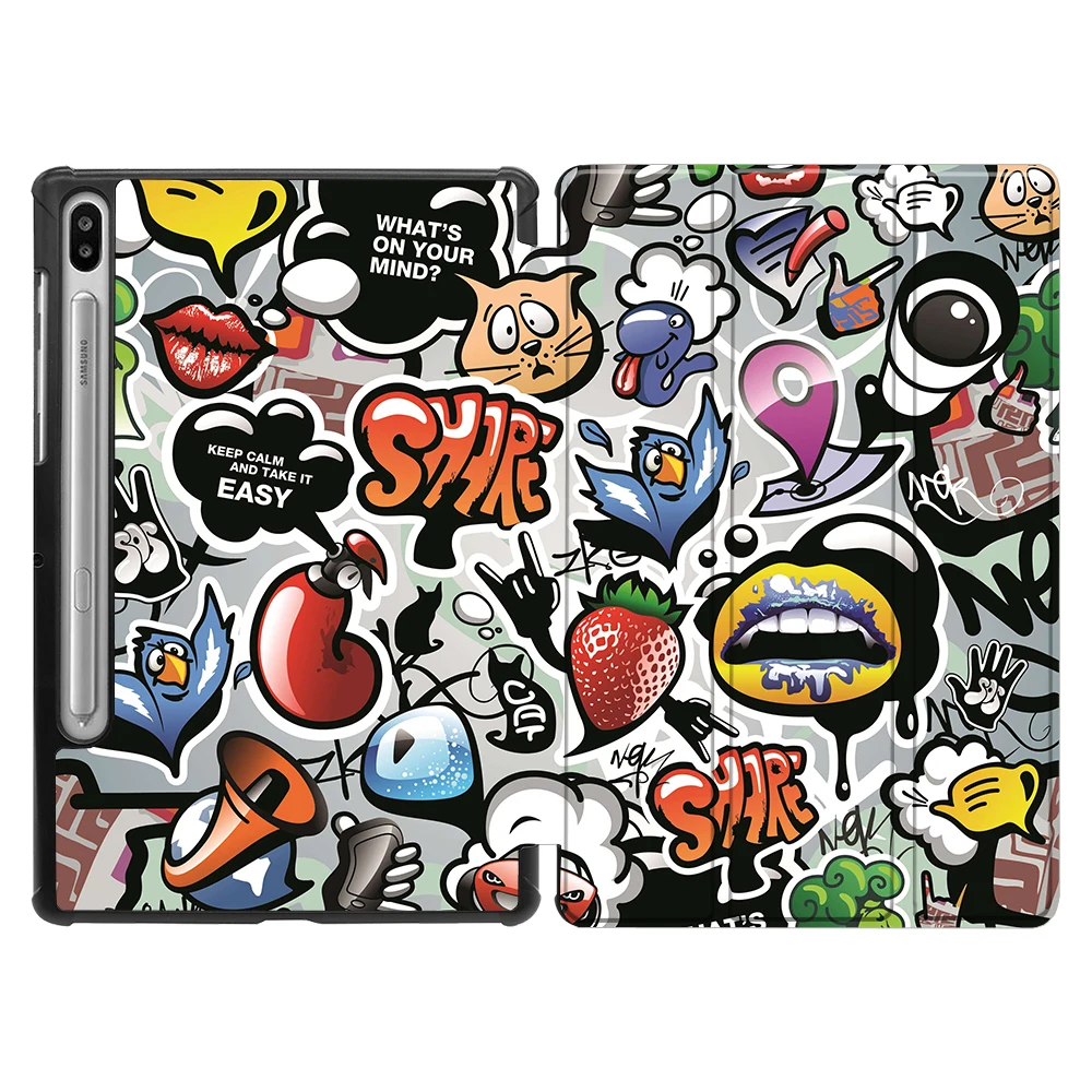 SS17 Чехол MTT для samsung Galaxy Tab S6, 10,5 дюймов, SM-T860, T865, T867, из искусственной кожи, Магнитная подставка, умный чехол, чехол, Авто Режим сна/пробуждения - Цвет: SS17