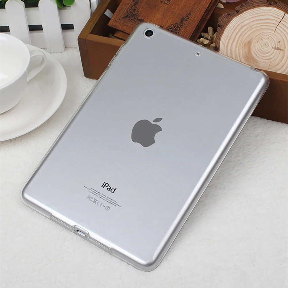 Прозрачный чехол для iPad 10 2 2019 прозрачный мягкий кремний из ТПУ нового 2017 2018 Pro 5 Air 1