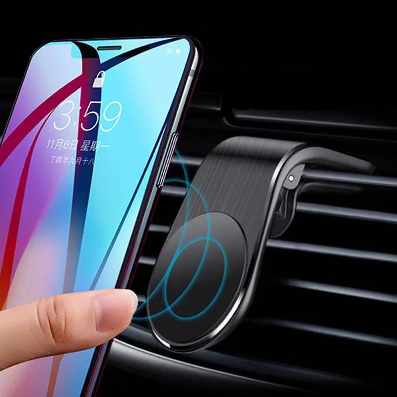 

360 Metal Car Air vent Magnetic Holder GPS Mount For KIA Rio Ceed Sportage Mazda 3 6 Cx-5 Peugeot 206 307 308 207