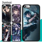 Чехол Kimetsu no Yaiba Muichiro Tokito для iPhone 7 8 Plus XR X XS MAX 13 Pro Max 11 12 Mini 5S 6S SE 2020, чехол