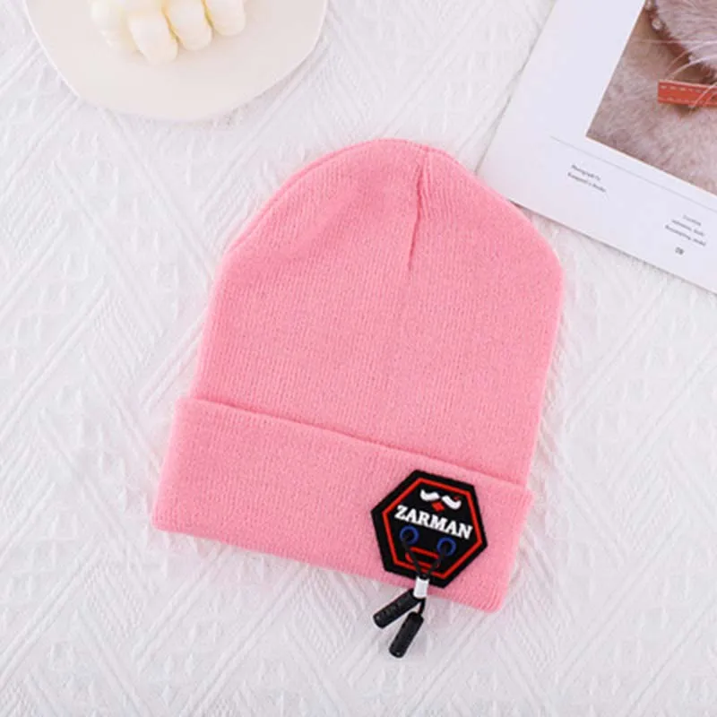 Индивидуальная трендовая осенне-зимняя универсальная шерстяная мужская шапка