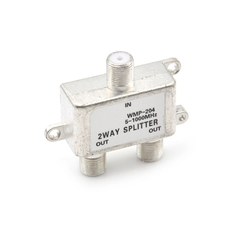 1PC 2Way Port TV Signal Satellite Sat Coaxial Diplexer Combiner Splitter Cable Switcher 5-1000 MHz F Connector | Обустройство дома