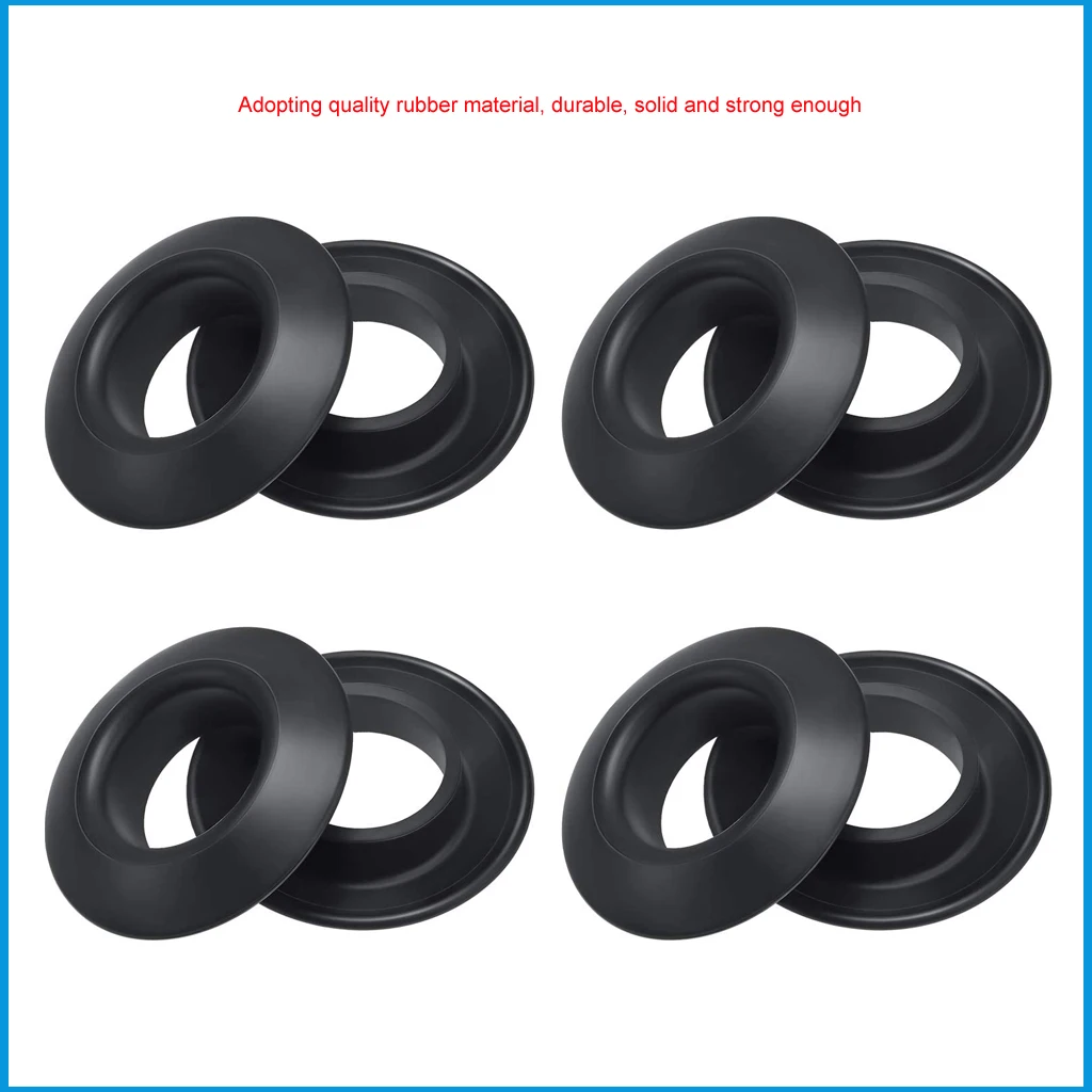 8 шт./лот ПВХ универсальные капельные кольца для Каяка и каноэ установки на