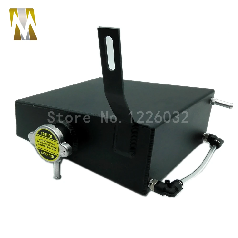 Черный серебристый комплект перепускного резервуара для охлаждающей жидкости 2