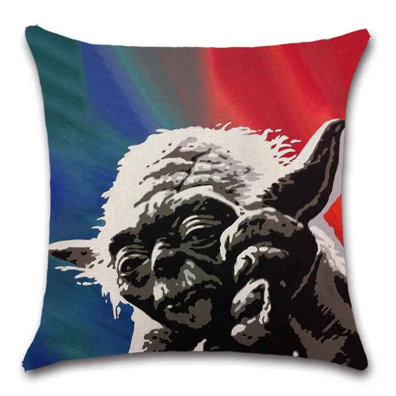 Мультяшные войны комикс забавная звезда бежевая наволочка украшение домашний