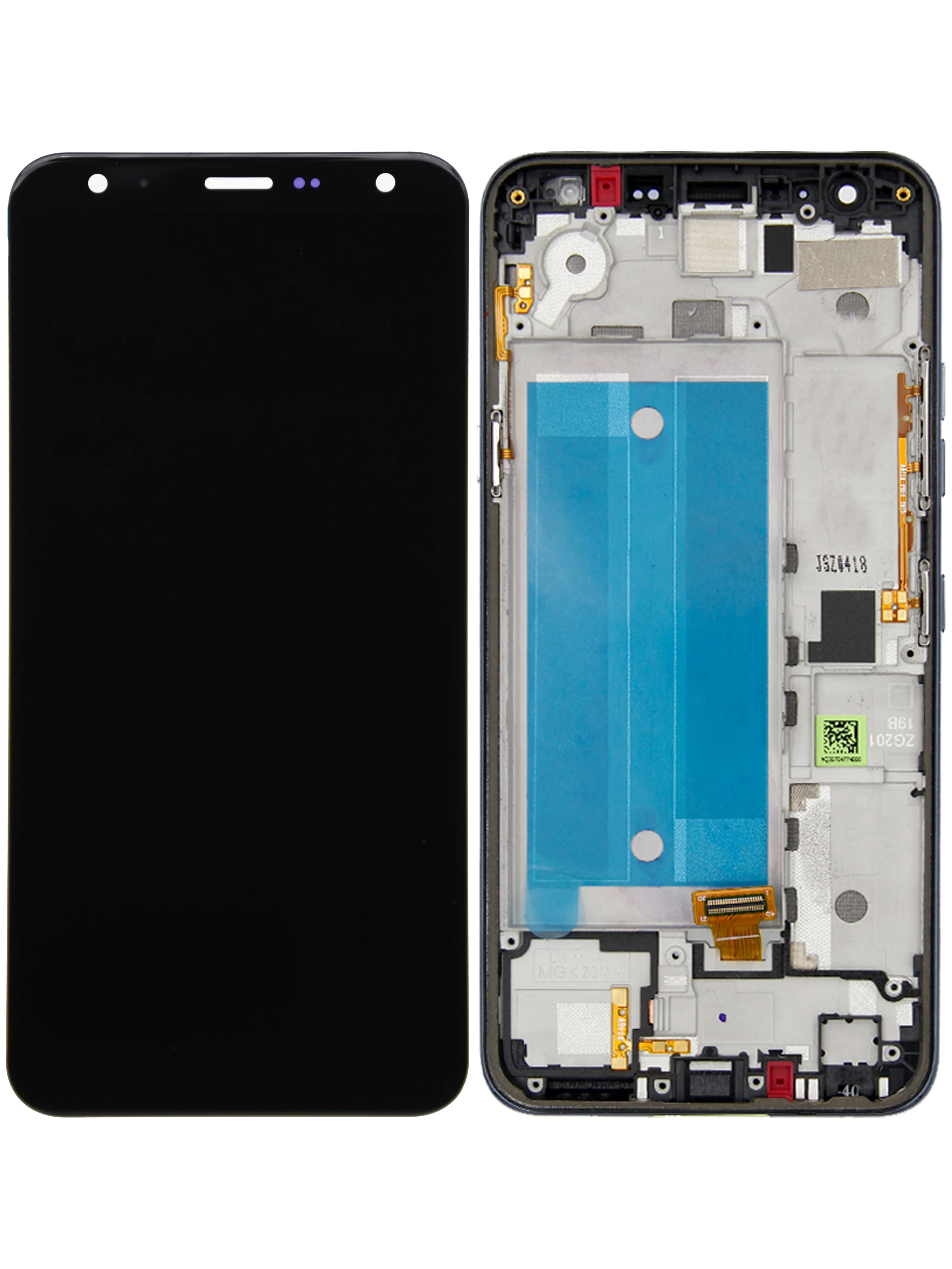 5 7 &quotоригинальный для LG K40/K12 + ЖК-дисплей кодирующий преобразователь сенсорного