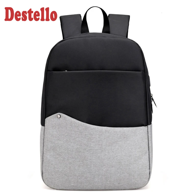 S Double Color Travel Backpack Men Shoulder Backpack Double 