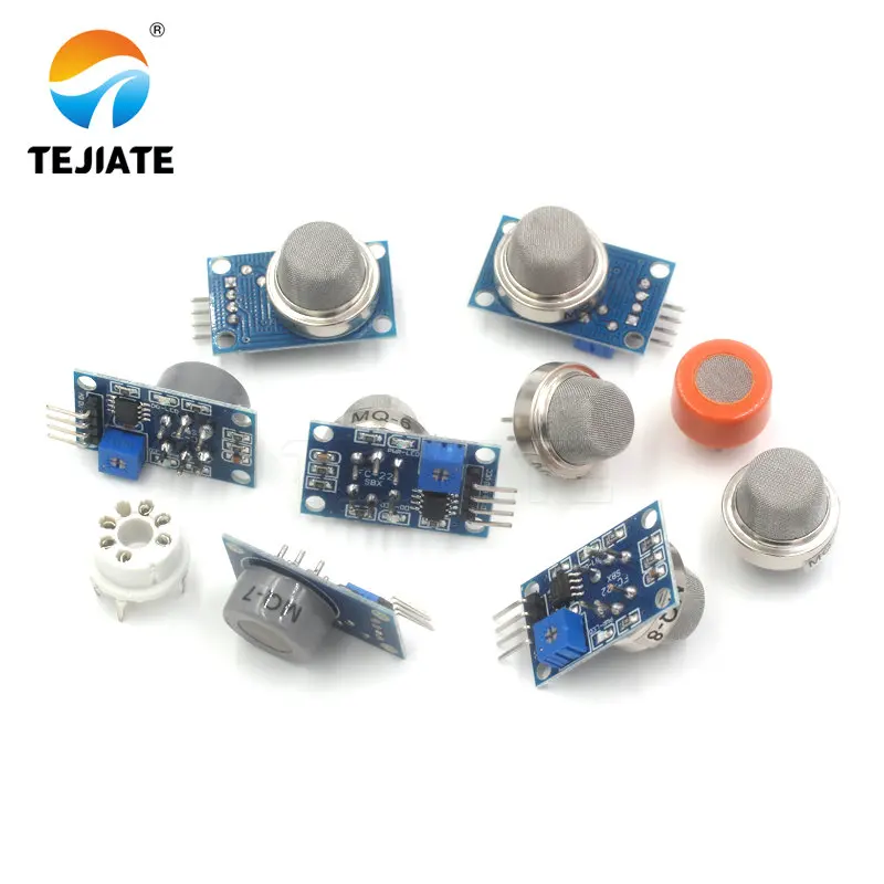 5PCS MQ Sensor Module Base Kit Air Detection Modular Device Gas Monitor Unit | Электронные компоненты и
