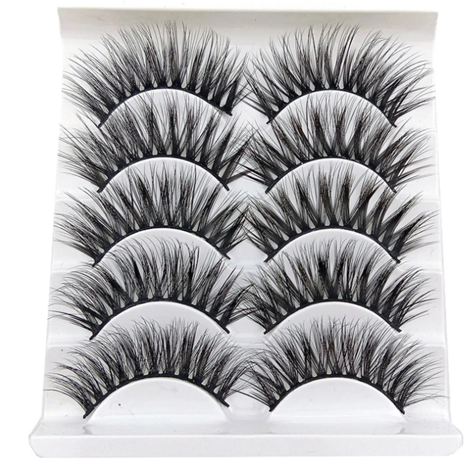 

False Eyelashes 5 Pairs nagaraku lashes fake lashes Of Imitation Mink False Eyelashes Thick Eyelashes 3d False Eyelashes