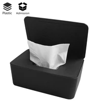 wet tissue box desktop seal baby wipes paper storage box household plastic dust proof with lid tissue box for home office decor