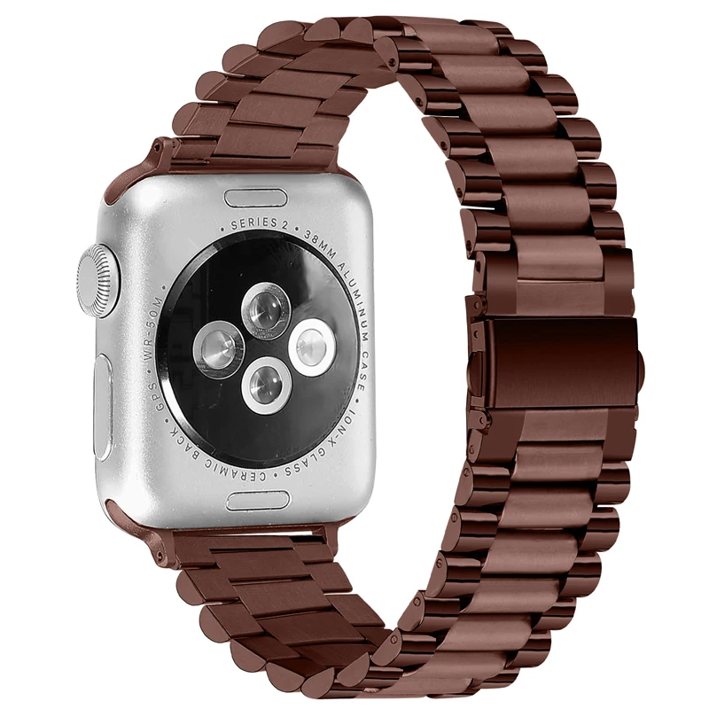 Stainless Steel Strap For Apple Watch Band 42mm 38mm 40MM 44MM 45 mm 41mm Metal Bracelet Accessories iWatch Series 4 5 6 SE 7