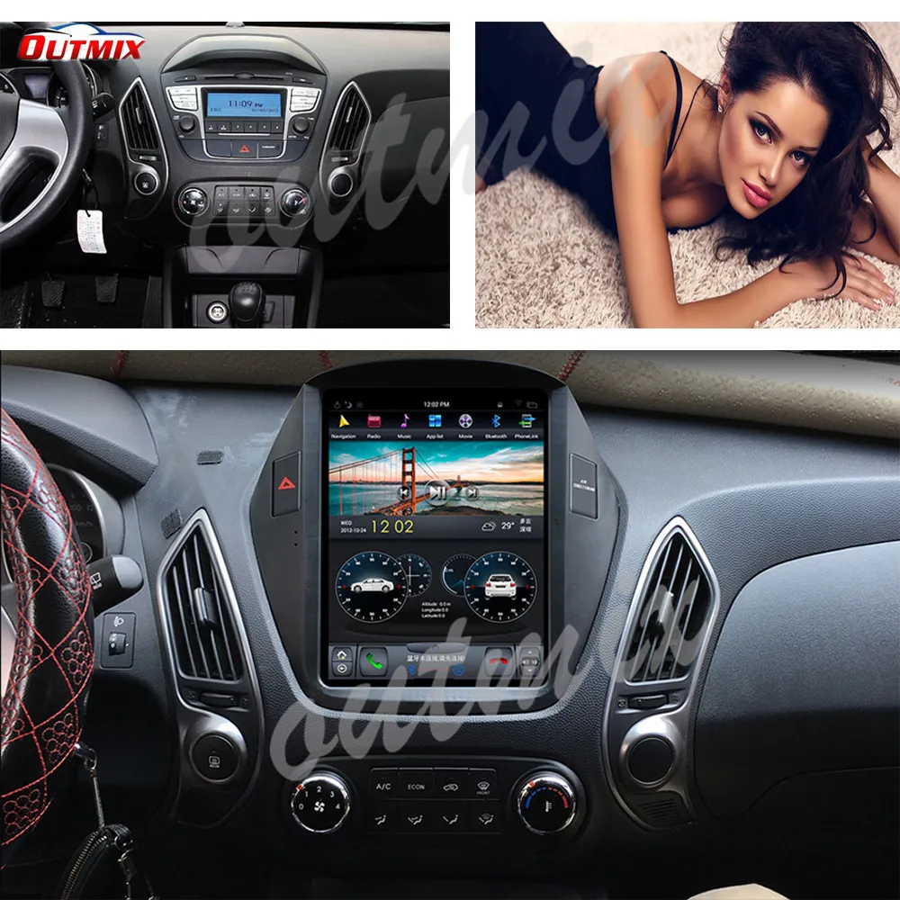 

Автомобильный GPS-навигатор в стиле Tesla, Android 9,0, PX6, 4 Гб, для Hyundai IX35 2018-2020, головное устройство, мультимедийный плеер, автомобильное радио Carplay dsp