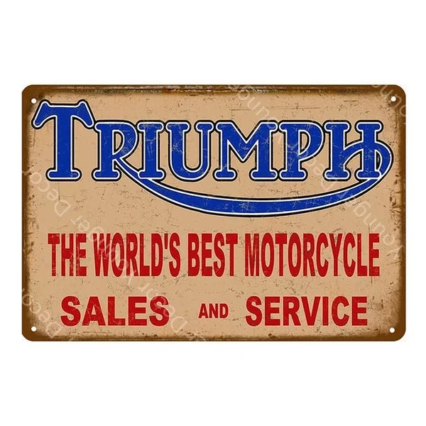 

Classic Motors Trucks Cars Bus Sales Service Vintage Poster Metal Signs Decorative Wall Stickers Pub Bar Garage Decor YI-169