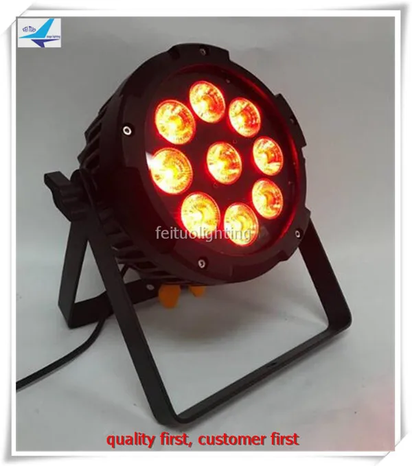 24 шт./лот батарея беспроводной светодиодный 9x12 Вт rgbwa uv 6 в 1 Wifi par led