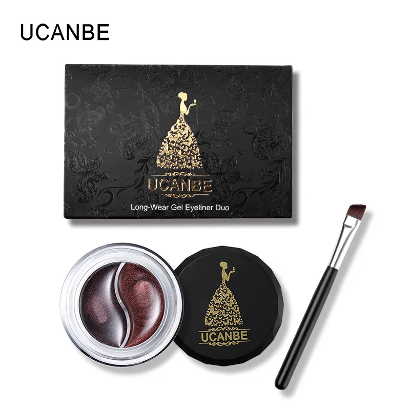 Натуральные матовые тени для век водостойкая палитра пигментов нюдовые макияж