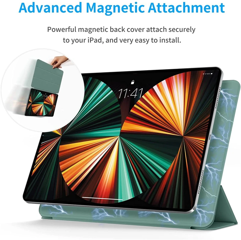 Магнитный умный кожаный чехол-подставка для IPad Air 4 10 9 Mini 6 2021 I Pad Pro 11 12 дюймов 2020 2018