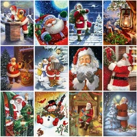 5d diy diamond painting full square drill santa claus kit embroidery mosaic cross stitch gift home decor wall art home decor
