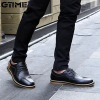 men oxfords genuine leather dress shoes brogue lace up mens casual shoes luxury brand moccasins loafers men lahxz 87