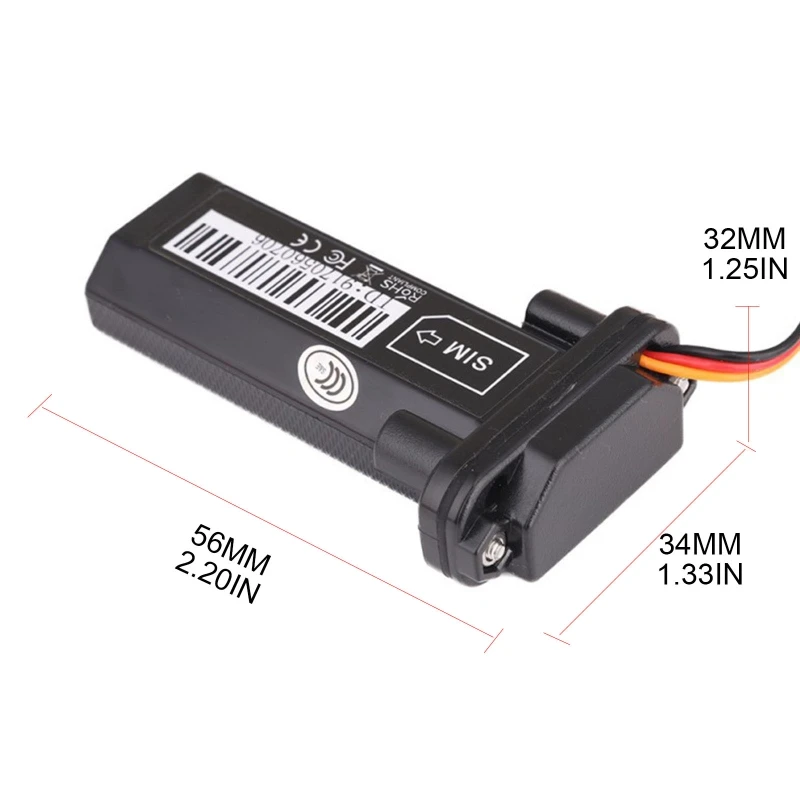 

2G Car GPS Mini Waterproof Location Tracker GSM Alarm Anti-theft Locator 28GC