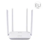 300 Мбитс ЕС Plug беспроводной Wi-Fi роутер Смарт высокой мощности 4 антенны широкий охват простая Настройка Wi-Fi роутер диапазон усилителя