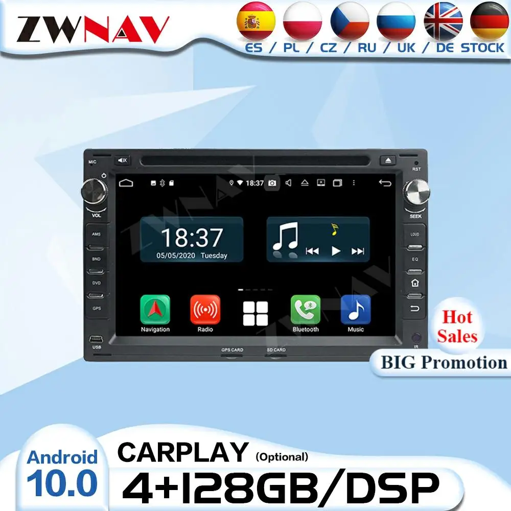 

Магнитола на Android 10 для VW Passat 1999, 2000, 2001, 2002, 2003, 2004, 2005, 2006-2019