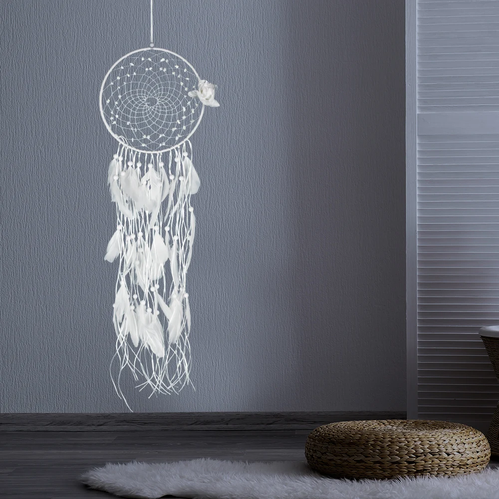 Большой Ловец снов украшение для детской комнаты скандинавский декор девочек
