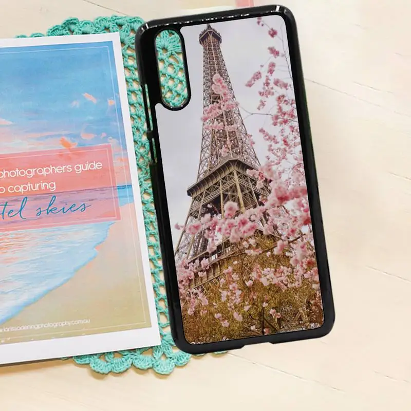 

Paris Eiffel Tower fashion pattern Anti-fall protective Phone Case PC for iPhone 11 12 pro XS MAX 8 7 6 6S Plus X 5S SE 2020 XR