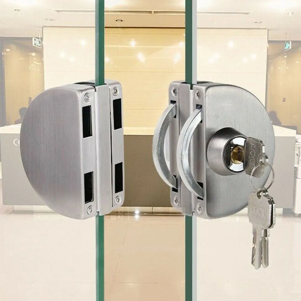 Центральный стеклянный дверной замок одиночная и двойная дверь свободное