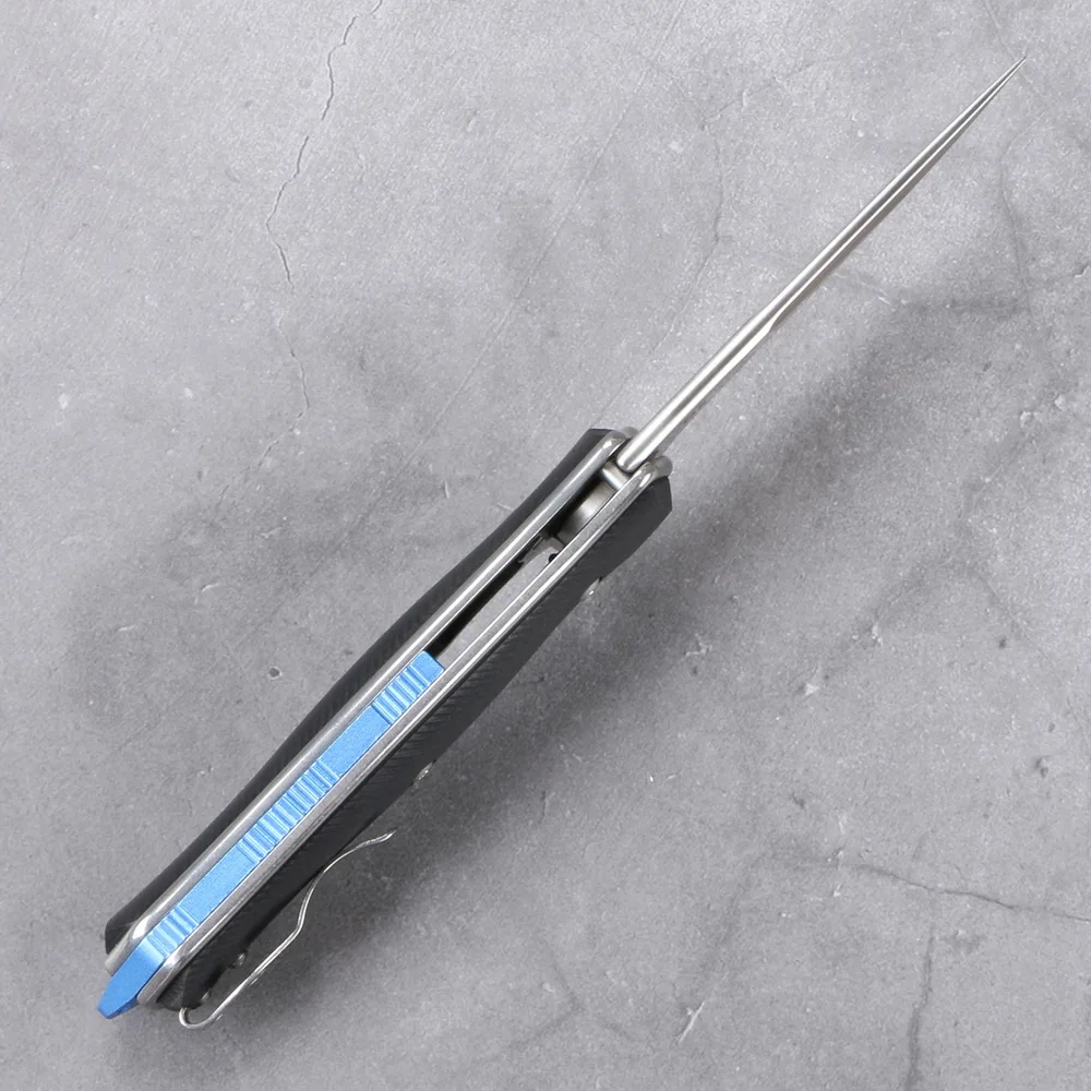 Складной нож LOVOCOO RK052 D2 карманный Клинок с лезвием G10 и стальной ручкой для