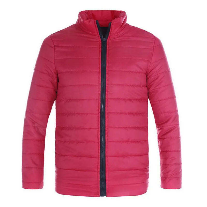 Мужские куртки теплое пальто зима-осень тонкая куртка-пуховик на молнии уличная
