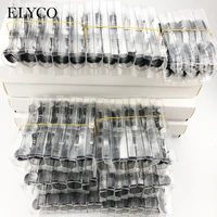elyco 18mm mink false eyelashes 100200 pc wholesale 3d mink lashes small clear tray label makeup dramatic long mink lashes