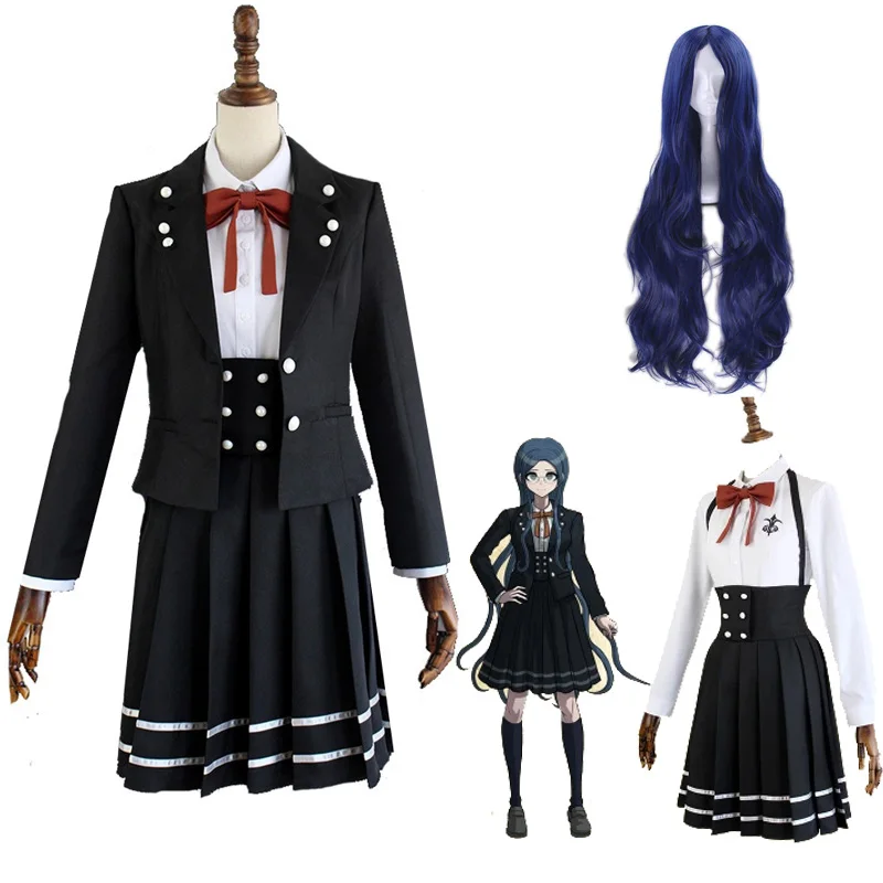Новое Аниме Danganronpa V3 Shirogane Tsumugi оригинальное издание JK униформа косплей костюм для