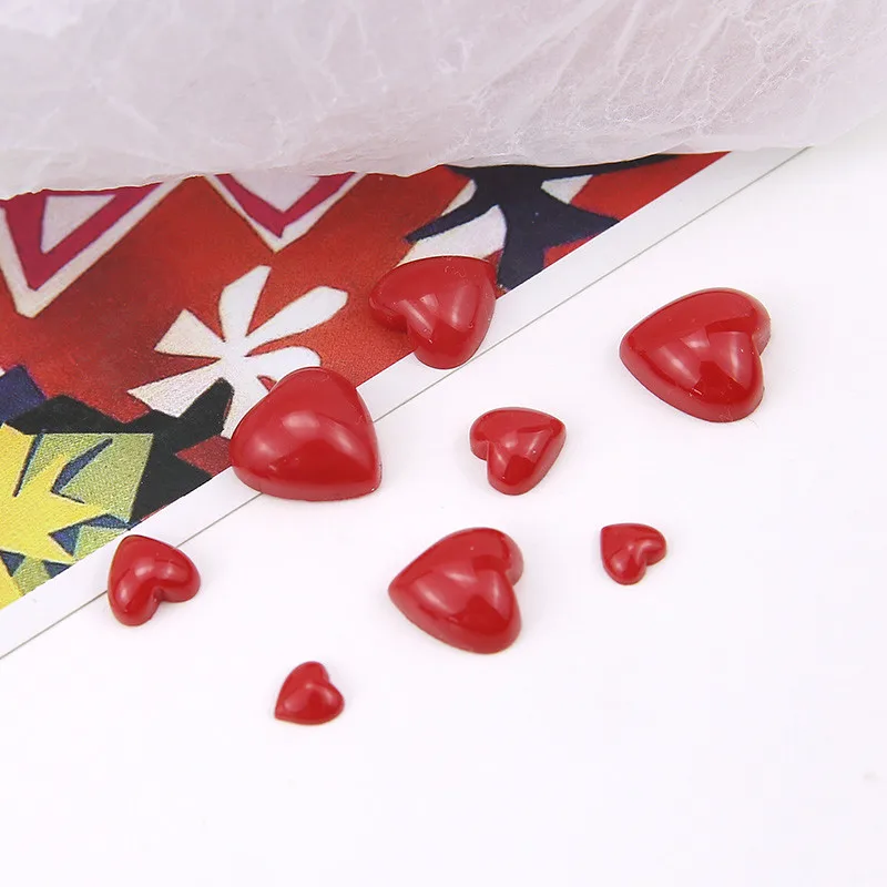 10 шт. серьги в форме сердца Корейском стиле серьги-капли с сердечком для женщин