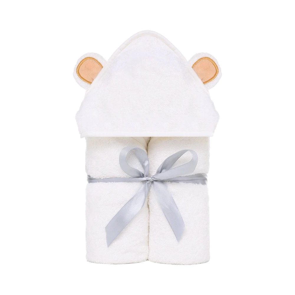 

Toddler Water Absorbent Shower Ultra Soft Baby Towel Hooded Washcloth Cloak Cute Bamboo Fiber Newborn Autumn Winter Infant Bath
