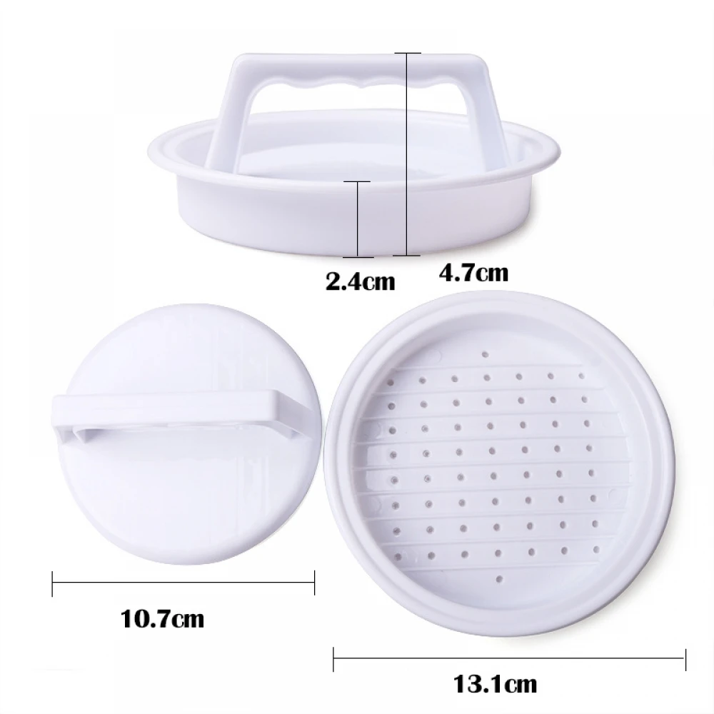 

Round Multifunctional Hamburger Meat Press Hamburger Press Hamburger Patties Mold Creative Kitchen Tools Dropshipping