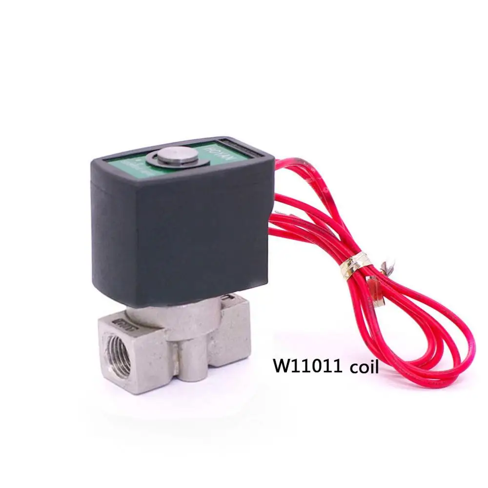 SPU-01/M02/02/0/M03/03/04 D13011 катушки нормально закрытый 2 Way с прямым приводом мини чайник из нержавеющей стали Соленоидный клапан BSP thread