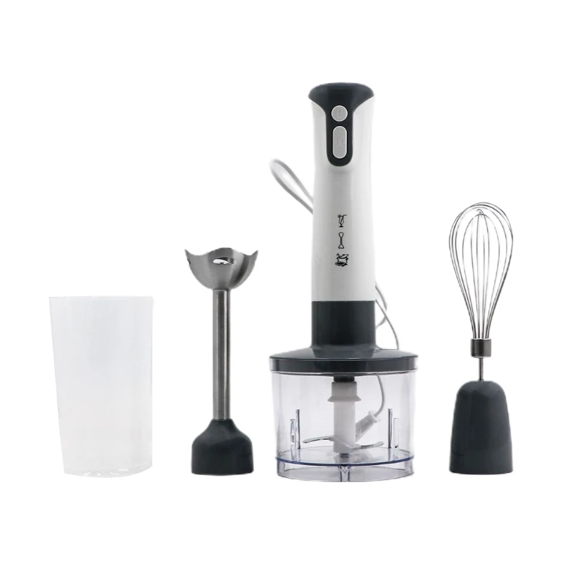 

Electric Immersion Hand Blender Stick Mixer 600W EU Plug One-Touch Control For Soups Sauces Baby Food Soup Wholesales