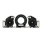 Накладка на манометр для приборов Mercedes W211 W209 C219, 260 кмч, Черная