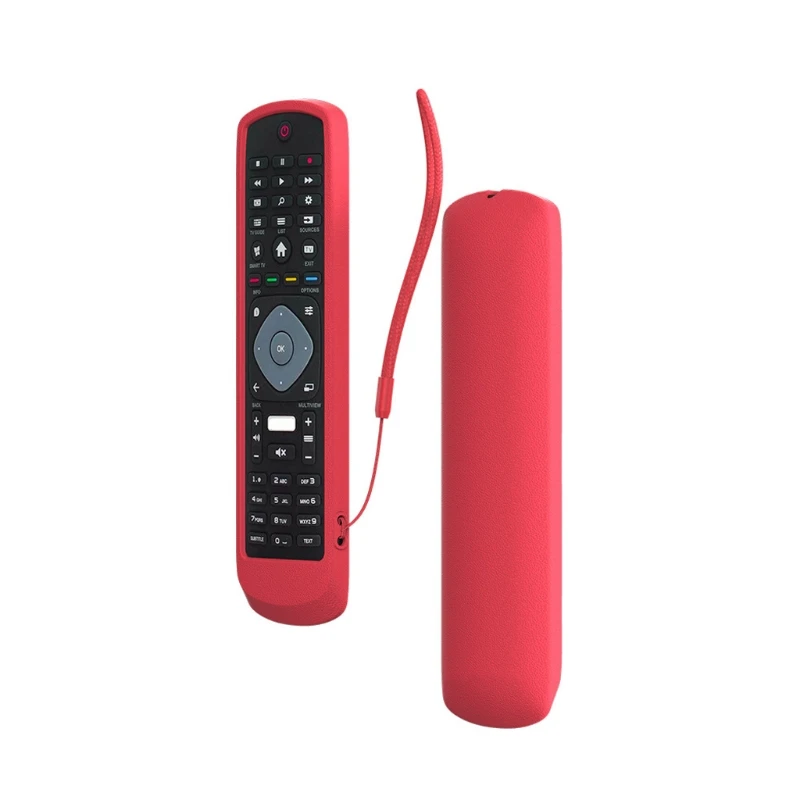 

Protective Silicone Case for philips TV with NETFLIX HOF16H303GPD24 Remote D08A