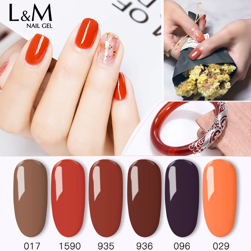 3 Bottles Carnelian Color Series Gel Professional Gelpolish 15 ML UV Gels Artist Base Top Nail Polish 30 Days Long Lasting | Красота и